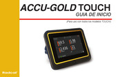 Radcal ACCU-GOLD TOUCH Guía De Inicio