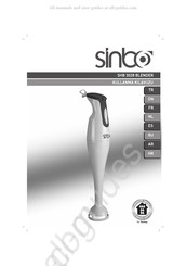 Sinbo SHB 3028 Manual De Uso