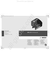 Bosch GPL 5 C Professional Manual Original