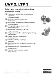Atlas Copco LTP 3 Instrucciones De Seguridad Y De Funcionamiento