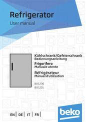 Beko BU 1201 Manual Del Usuario