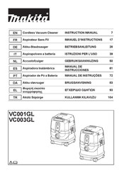 Makita VC001GL Manual De Instrucciones