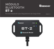 Renogy BT-2 Guia De Inicio Rapido