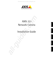 Axis Communications 221 Guia De Instalacion