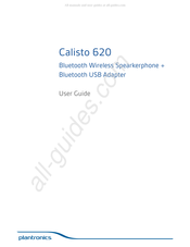 Plantronics Calisto 620 Manual Del Usuario