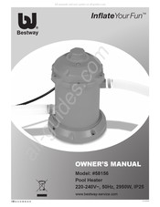 Bestway 58156 Manual Del Propietário