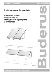 Buderus Logasol SKS 4.0 Instrucciones De Montaje