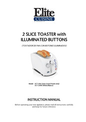 MAXI-MATIC Elite Cuisine ECT-231L Manual Del Usuario