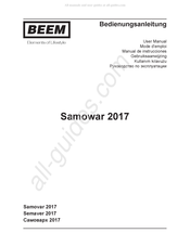 Beem Samowar 2017 Manual De Instrucciones