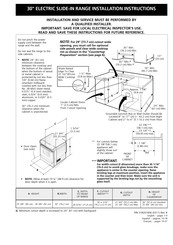 Frigidaire FES368DSC Manual Del Usuario