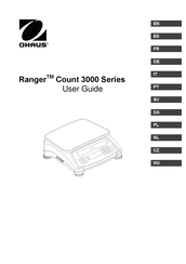 OHAUS Ranger Count 3000 Serie Manual Del Usuario
