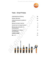 testo Smart Probes 549i Instrucciones Par A La Puesta En Marcha