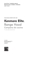 KENMORE ELITE 233.5236 Serie Manual De Uso Y Cuidado / Instalacion