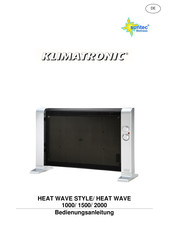 Suntec Wellness KLIMATRONIC HEAT WAVE 1500 Manual De Instruccion