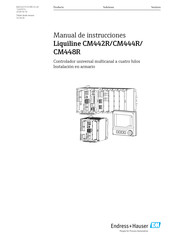 Endress+Hauser Liquiline CM448R Manual De Instrucciones