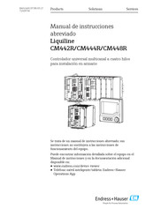 Endress+Hauser LiquilineCM444R Manual De Instrucciones