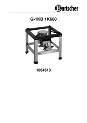 Bartscher 1054513 Manual Del Usuario