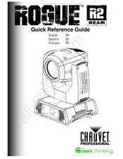 Chauvet Professional ROGUE R2 BEAM Guía De Referencia Rápida