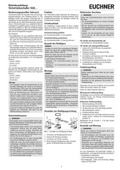 EUCHNER SGA Serie Manual De Instrucciones