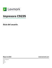 Lexmark C9235 Guia Del Usuario