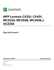 Lexmark CX431 Guia Del Usuario