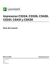 Lexmark CS431 Guia Del Usuario