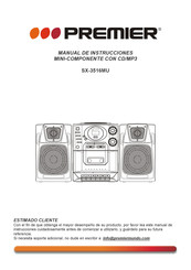 Premier SX-3516MU Manual De Instrucciones