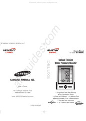 Samsung Healthy Living Deluxe Thinline BT-9000HL Manual Del Usuario