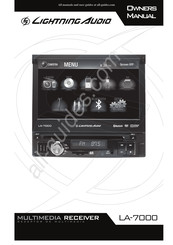 Lightning Audio LA-7000 Manual Del Propietário