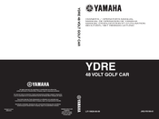 Yamaha YDRE 2008 Manual De Operación