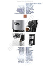 DeLonghi ICM15750 Instrucciones Para El Uso