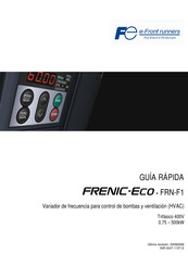 Fuji Electric FRENIC-Eco FRN-F1 Guía Rápida