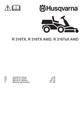 Husqvarna R 316TX Manual De Usuario