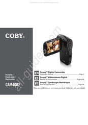 Coby Snapp CAM4002 Manual De Instrucciones