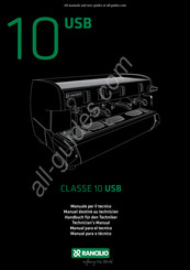 Rancilio classe 10 Manual Para El Técnico