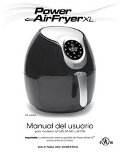 Power AirFryer XL AF-340 Manual Del Usuario