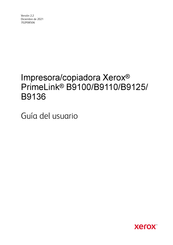 Xerox PrimeLink B9100 Guia Del Usuario