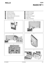 Riello RADIO RF Instrucciones De Montaje