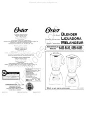 Sunbeam Products Oster 6850-6889 Manual De Instrucciones