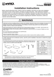 INNO TR107 Instrucciones De Instalación