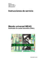 Buhler MEAG Instrucciones De Servicio