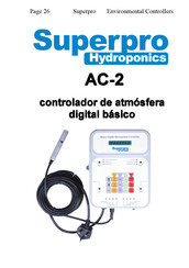 SuperPro Hydroponics AC-2 Guia De Inicio Rapido