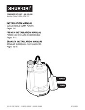 SHUR-DRI FLEXVANE SDAS3 Manual Del Usuario