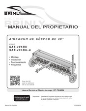 Brinly SAT-401BH-A Manual Del Propietário