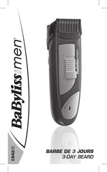 BaByliss E842XE Manual Del Usuario