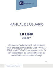 ITS EKSELANS EK LINK Manual Del Usuario