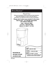 Hamilton Beach BrewStation 44371 Manual De Instrucciones