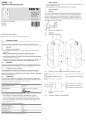 Festo VPPM- C1 Serie Instrucciones De Operación