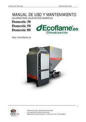 Ecoflam Domestic 80 Manual De Uso Y Mantenimiento