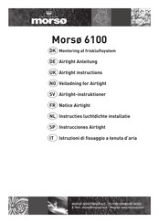 Morso Airtight 6100 Manual De Instrucciones